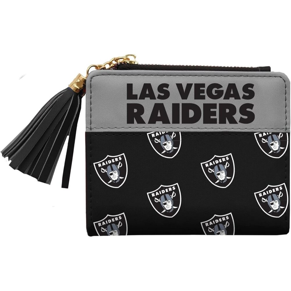 NFL Las Vegas Raiders Printed Logo Organizer Wallet